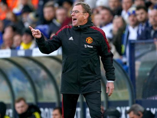 Ralf Rangnick impressed by Man United’s ‘maturity’ and ‘unity’ in Leeds win