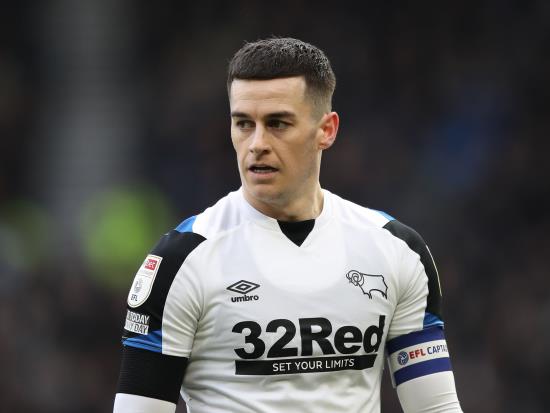 Tom Lawrence banned for Derby as they take on Millwall