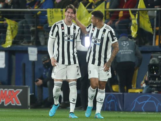 Villarreal fight back in Champions League to leave Juventus tie finely poised