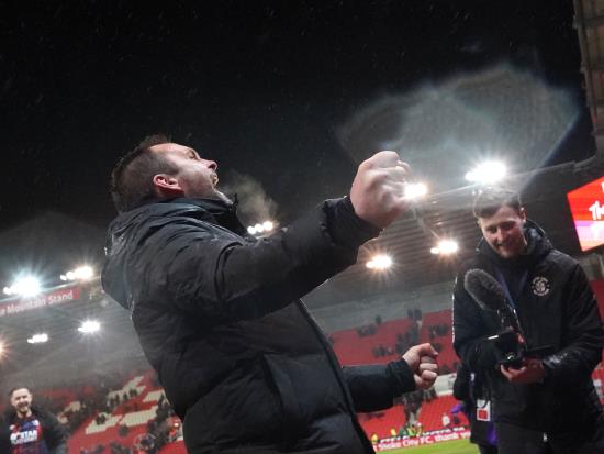 Nathan Jones proud of Luton after ‘wonderful performance’ at Stoke