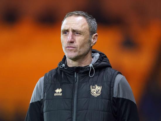 Andy Crosby continues to take charge of Port Vale in absence of Darrell Clarke