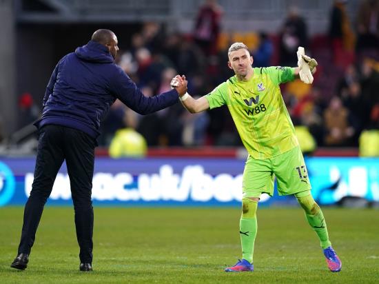 Vicente Guaita could return in goal as Crystal Palace face Burnley