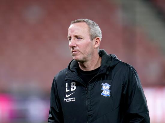 Birmingham boss Lee Bowyer hoping to have players back for Huddersfield clash