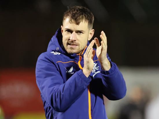 Aaron Ramsey will be assessed ahead of Rangers’ clash with Motherwell