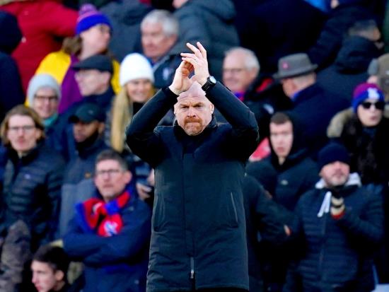 Sean Dyche hails ‘important week’ for Burnley in battle for survival