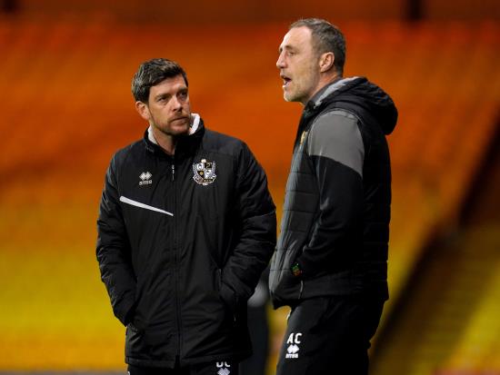 Andy Crosby proud of Port Vale’s energy after win over Stevenage