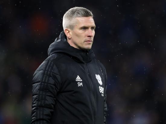 Cardiff boss Steve Morison assessing players for Derby visit after illness