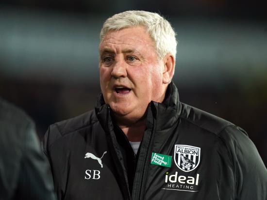 Steve Bruce accuses his players of failing to meet the expectations at West Brom