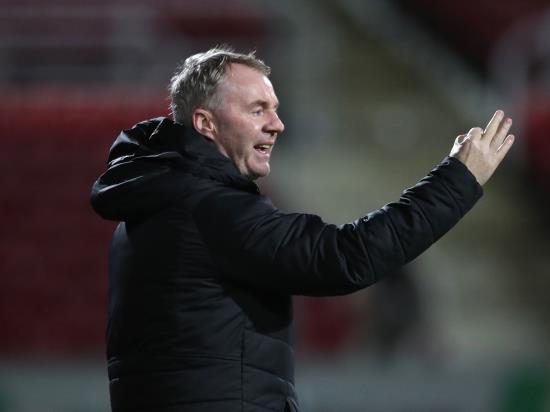 John Sheridan urges Oldham players to have more belief after draw at Crawley