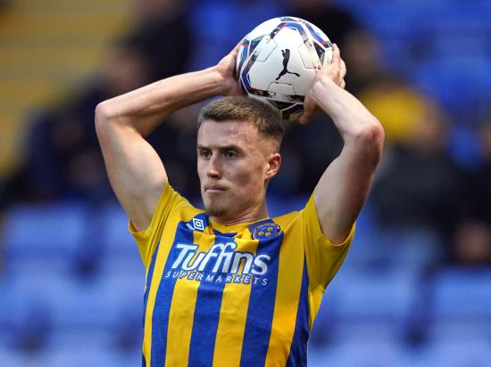 Shrewsbury dominant as leaders Rotherham cling on for draw