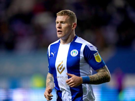 Wigan missing suspended trio for home clash with AFC Wimbledon