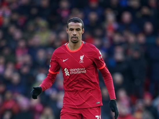 Joel Matip ruled out of Liverpool’s clash with West Ham due to illness