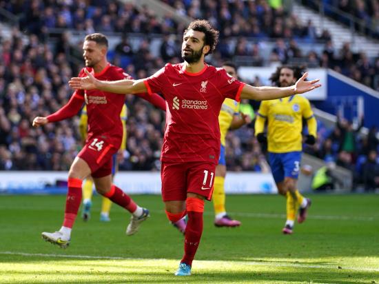 Liverpool maintain momentum with win at Brighton