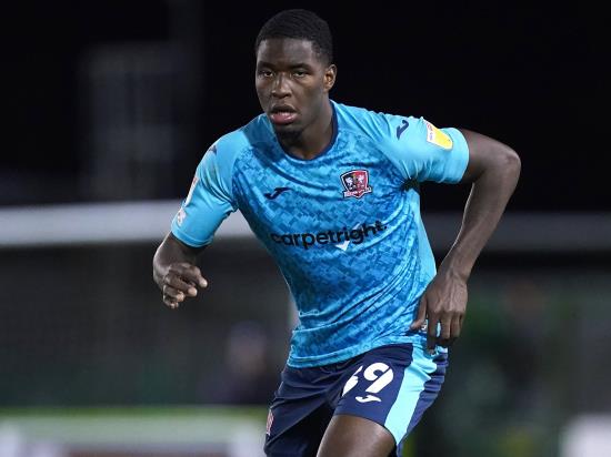 Exeter could turn to Cheick Diabate if Sam Stubbs misses out against Crawley