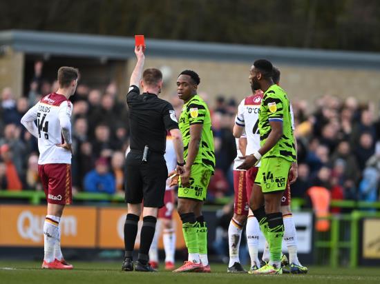 Forest Green without Udoka Godwin-Malife as leaders look to end winless run