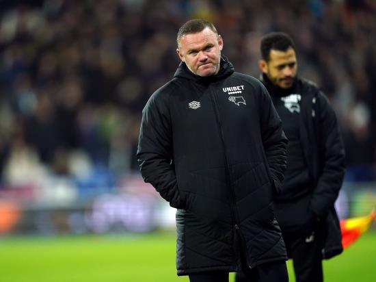 Wayne Rooney rues Derby’s missed chances as Blackburn fight back for victory
