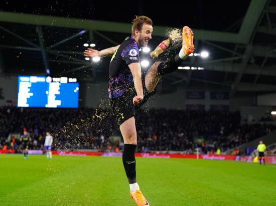 Another milestone for Harry Kane as Tottenham beat Brighton