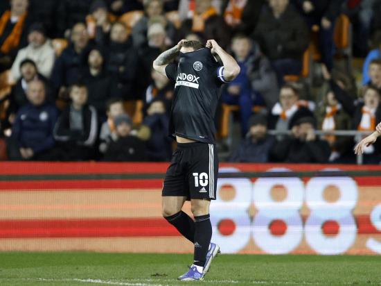 Sheffield United fail to win again as Blackpool secure draw