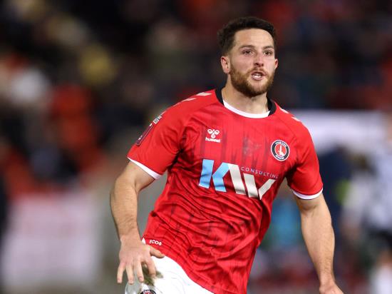 Charlton pull further clear of drop zone after victory over Burton
