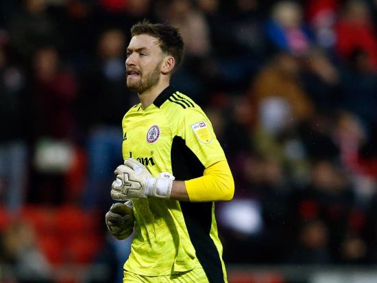 Accrington without suspended goalkeeper Toby Savin for meeting with Gillingham