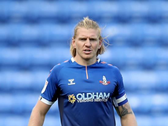 Oldham captain Carl Piergianni available to face Mansfield