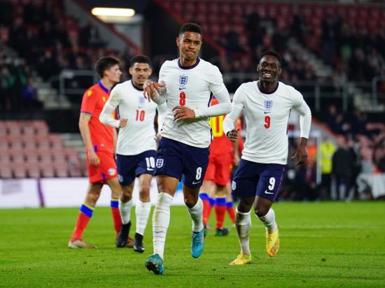 England Under-21s make it 50 qualifiers unbeaten with 4-1 win over Andorra