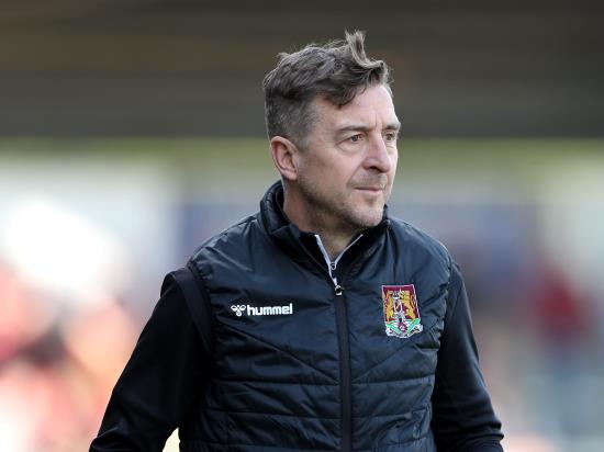 Northampton boss Jon Brady remaining grounded after victory over Hartlepool