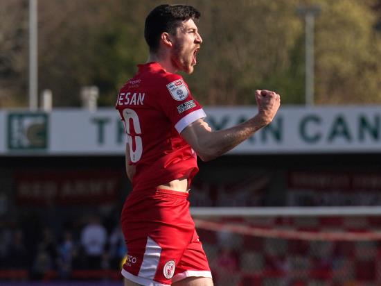 Ashley Nadesan fires Crawley to victory over struggling Rochdale