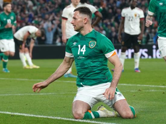 Alan Browne scores late equaliser as Republic earn home draw against Belgium