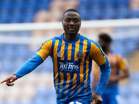Daniel Udoh’s late goal gives Shrewsbury victory over Lincoln