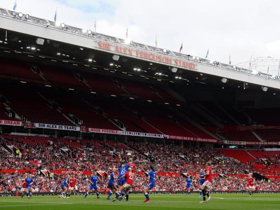 Man Utd beat Everton in first WSL game in front of fans at Old Trafford