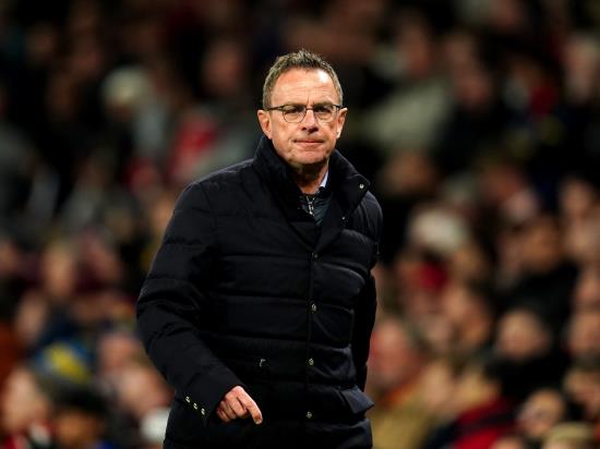 Ralf Rangnick refuses to focus on table as Man Utd’s top-four challenge stutters