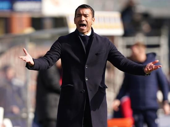 Title race not over but ‘more difficult’, admits Giovanni van Bronckhorst