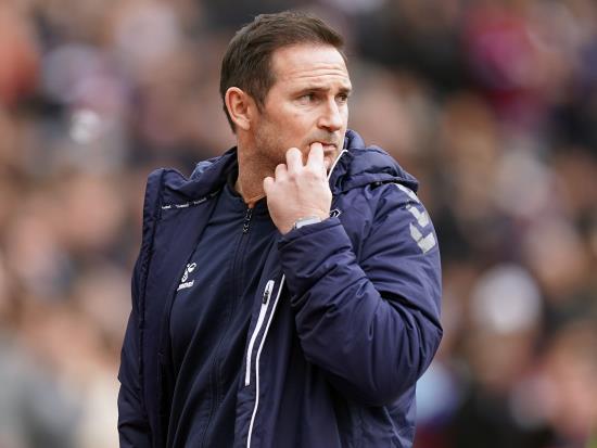 Frank Lampard sees positives for Everton despite defeat to West Ham