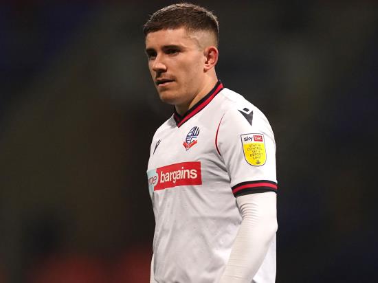 Declan John a doubt for Bolton as they prepare to face Portsmouth
