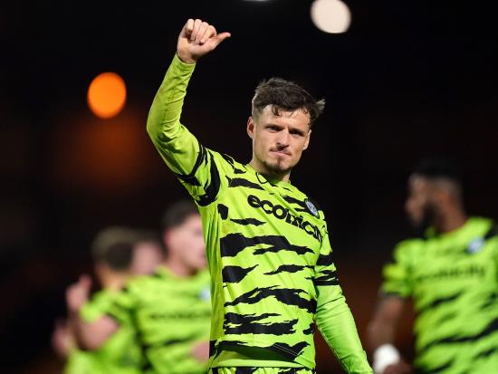 Forest Green March on as Josh sees off Mansfield
