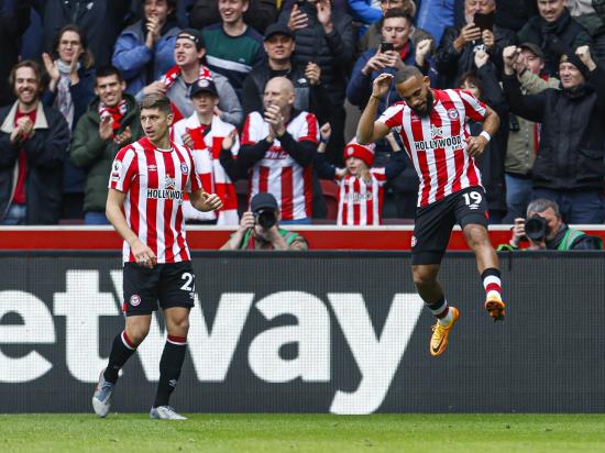 Bryan Mbeumo and Ivan Toney fire Brentford to victory over West Ham