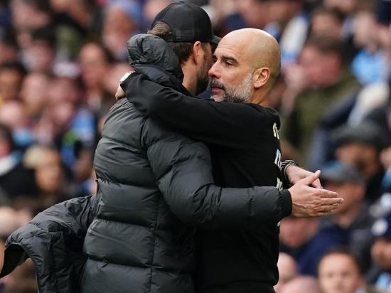 We left Liverpool alive in the title race by not winning – Pep Guardiola
