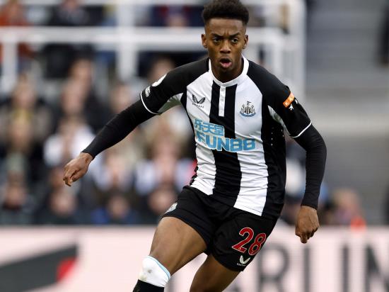Fit-again Joe Willock could feature for Newcastle against Leicester