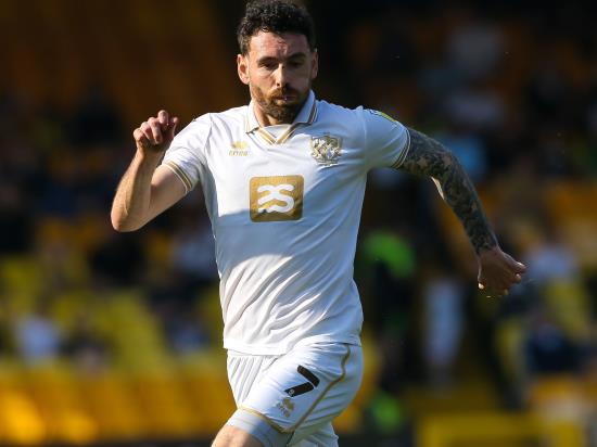 David Worrall could miss out for Port Vale in clash with Bristol Rovers