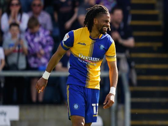 Gareth Ainsworth praises ‘unstoppable’ Garath McCleary as Wycombe down Plymouth
