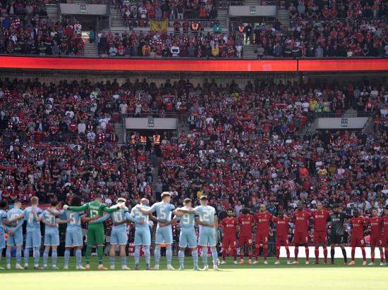 City apologise after fan chants mar minute’s silence for Hillsborough