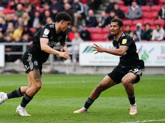 Morgan Gibbs-White equaliser keeps Sheffield United’s play-off bid on course