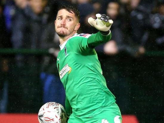 Torquay frustrated by Eastleigh goalkeeper Joe McDonnell