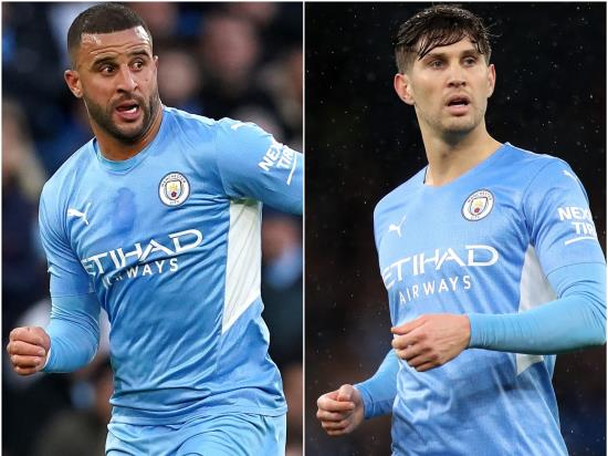 Kyle Walker and John Stones may not be fit for Man City’s tie with Real Madrid