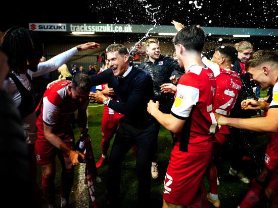 Matt Taylor savours ‘incredible night’ as Exeter clinch promotion