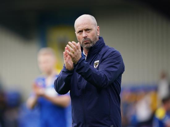 AFC Wimbledon relegated after defeat at home to Accrington