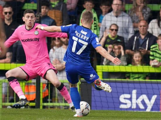 Forest Green lose top spot for first time since September with Harrogate defeat
