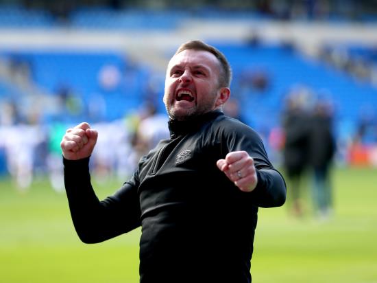 Nathan Jones proud of Luton achievement after play-off place secured