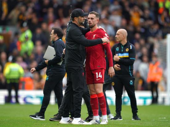 Jurgen Klopp’s pride is tinged with disappointment after final day drama